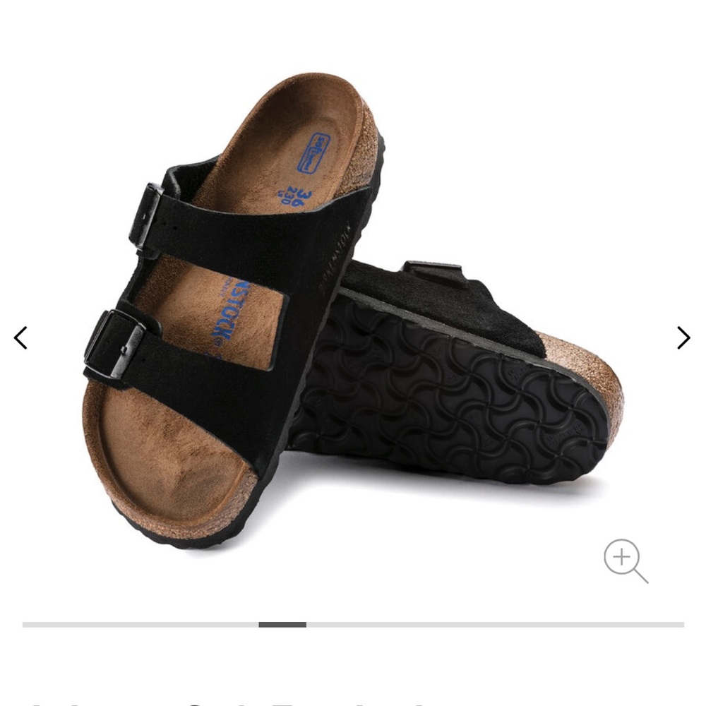 Birkenstock Arizona Suede Leather Black
